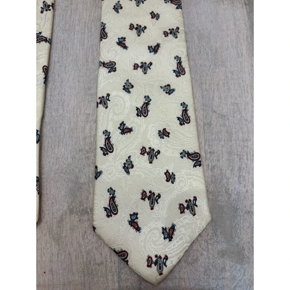 Vintage EUC Kuppenheimer Silk Paisley Tie Men's Necktie USA Made